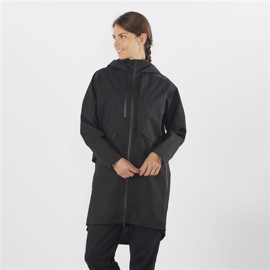 Dámské Bundy Salomon OUTLIFE WP COMMUTER PARKA W Nepromokavé Černé | 1304QKZEI