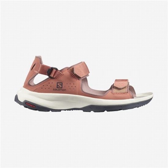 Dámské Sandály Salomon TECH FEEL Meruňka | BWD-156738