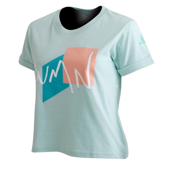 Dámské Tričko Salomon WMN CROPPED TEE Viacfarebný | KAN-462503