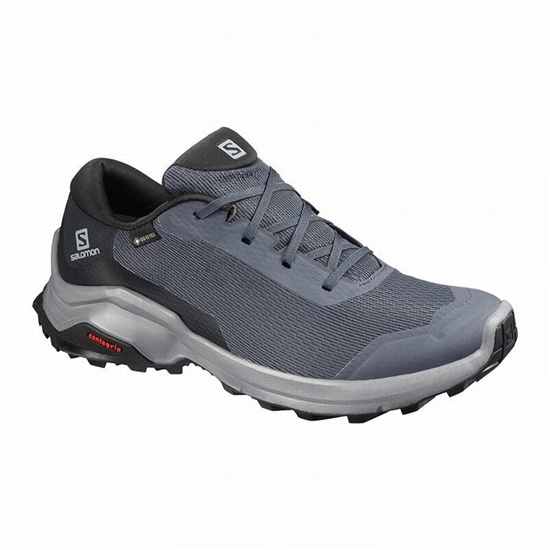 Dámské Turistické Boty Salomon X REVEAL GORE-TEX Tmavě Blankyt Černé | YVA-652310