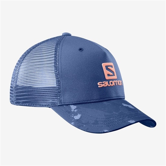 Dámské Čepice Salomon MANTRA LOGO Bílé | RJK-475108