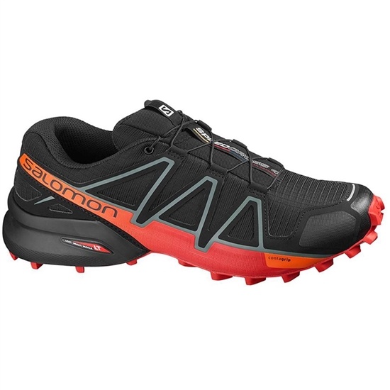 Pánské Běžecké Boty Salomon SPEEDCROSS 4 Černé | GHT-963514