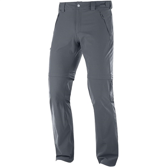 Pánské Kalhoty Salomon WAYFARER STRAIGHT ZIP M Černé | VDW-290318