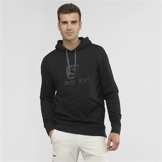 Pánské Mezivrstvy Salomon SHIFT HOODIE M Černé | TLU-593480
