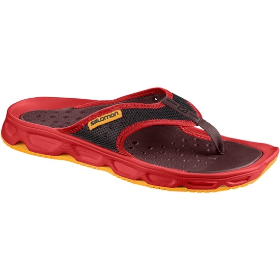 Pánské Žabky Salomon RX BREAK Červené | HOB-579304
